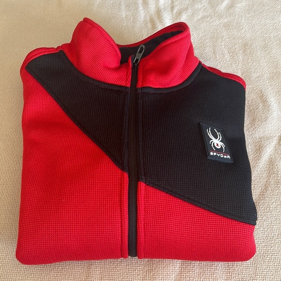 Spyder Full Zipper L/S Sweater. NWOT - Picture 1 of 7